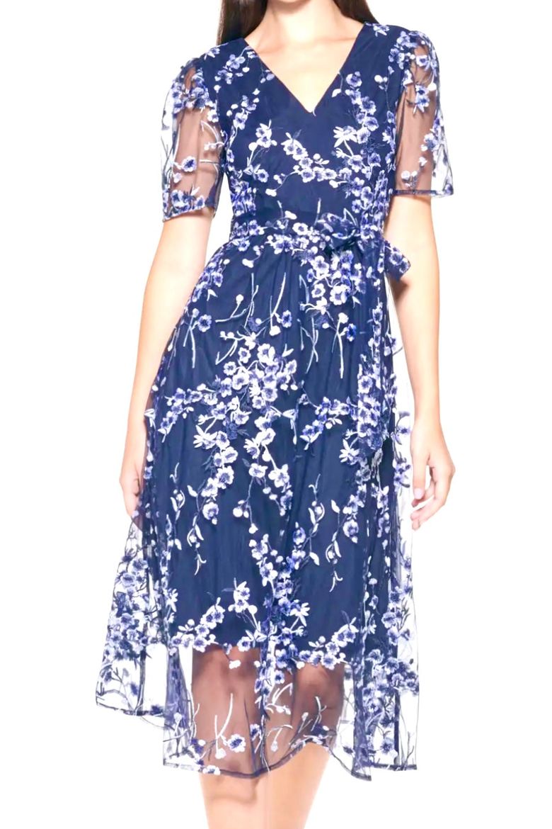 kensie dresses Women's Asymmetrical Midi Dress - Tropical Green and nights out Kensie Maxi Dress