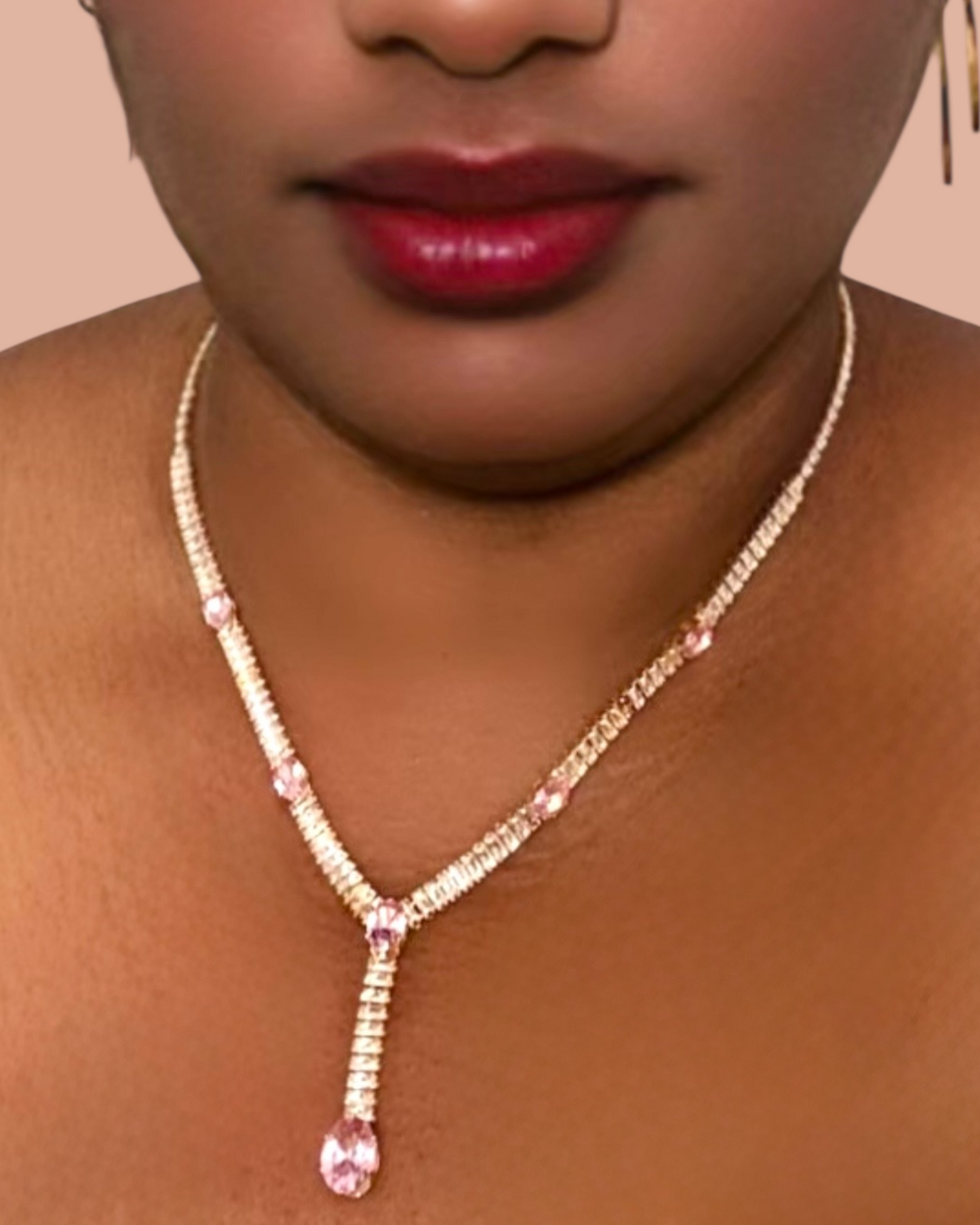Elegant Lariat Necklace