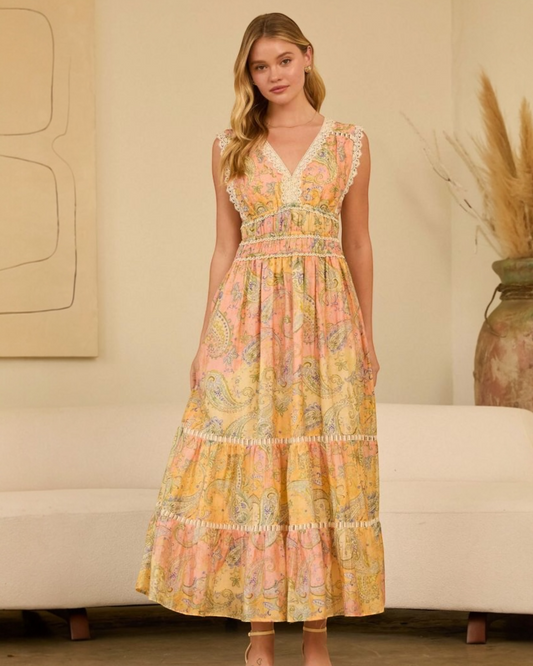 Lace Midi Dress