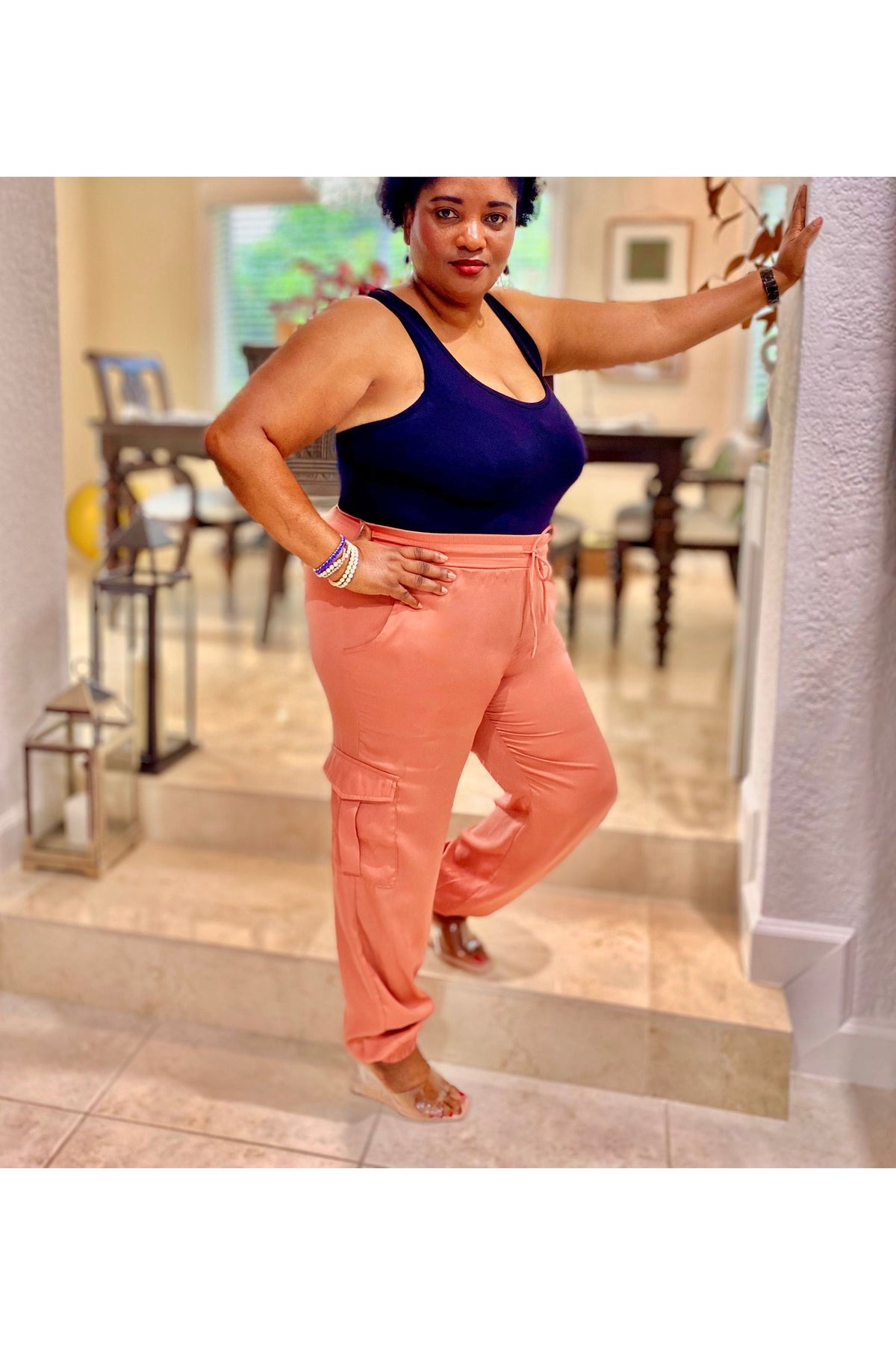 Silky Cargo Pants - D-S Fashion Sophisticated Boutique