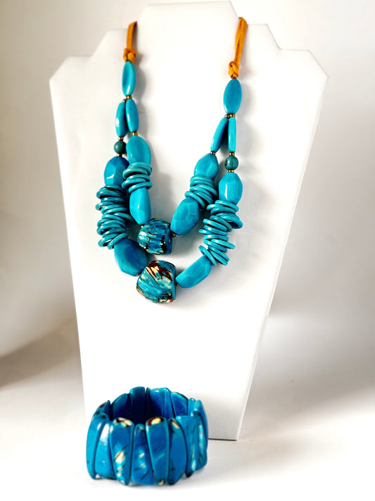 Ursula Tagua Nut Bracelet - D-S Fashion Sophisticated Boutique