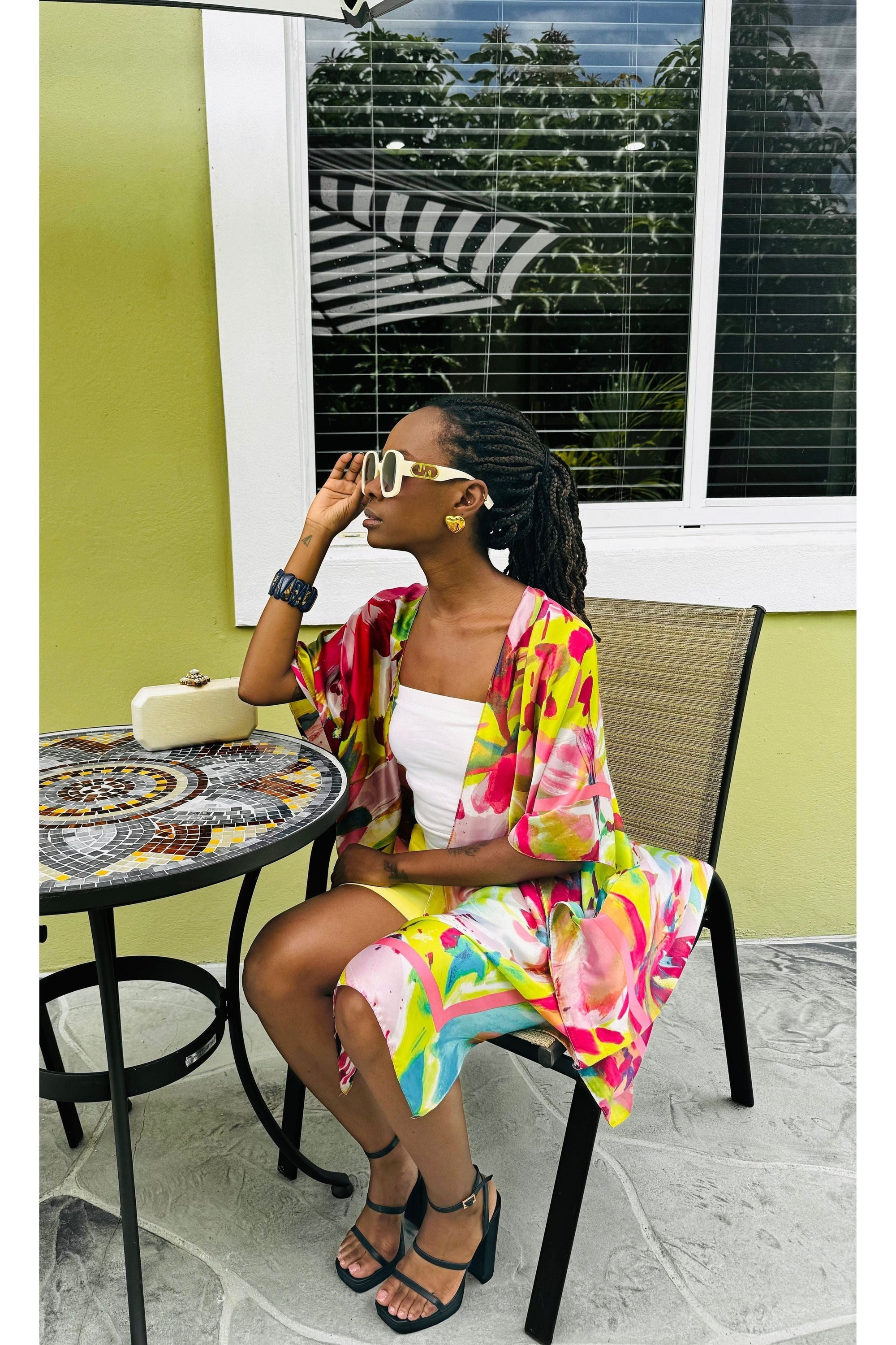 Oversized Chunky Square Fashion Sunglasses - D-S Fashion Sophisticated Boutique