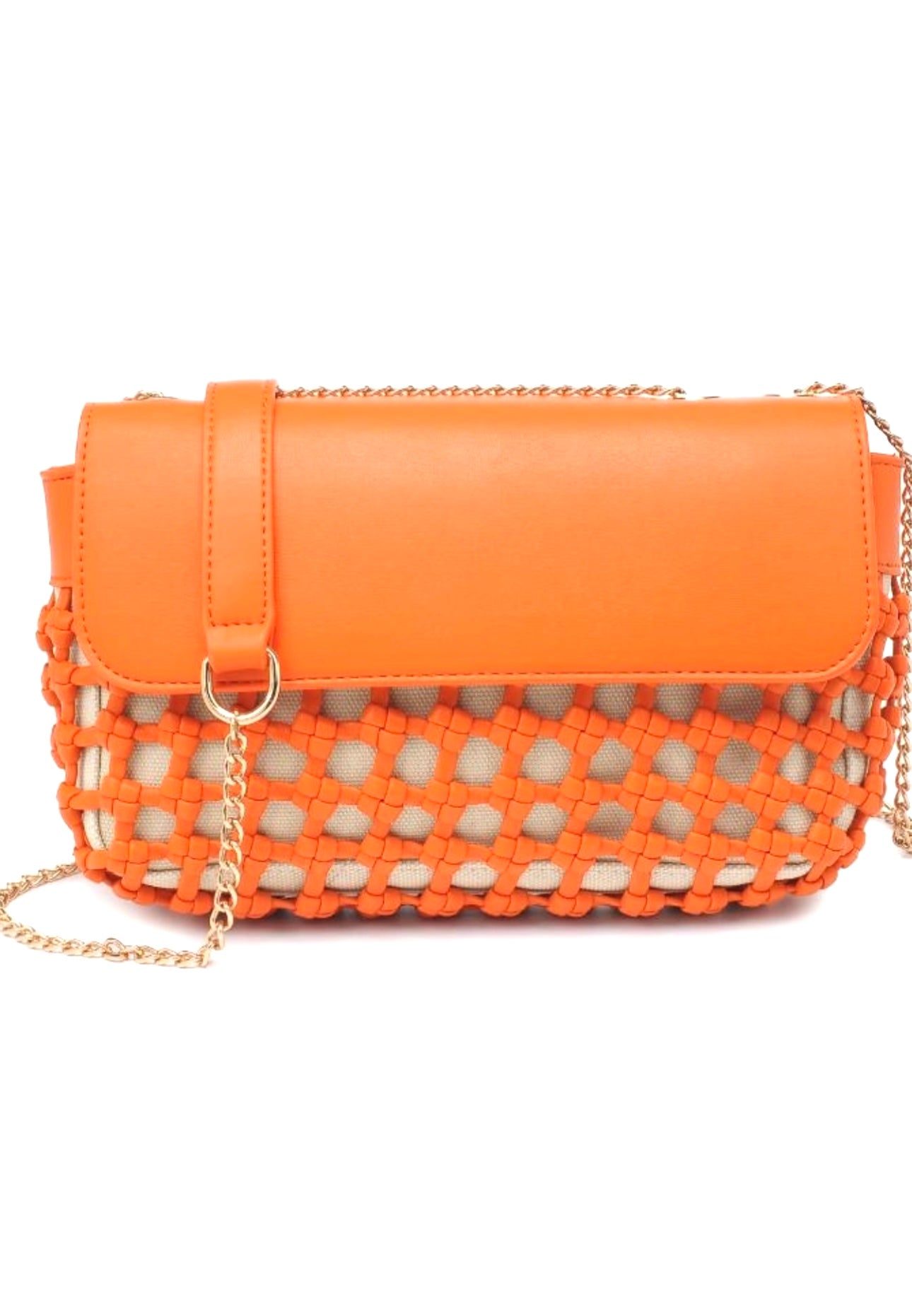 Crossbody Bag.      Erin Braided Crossbody