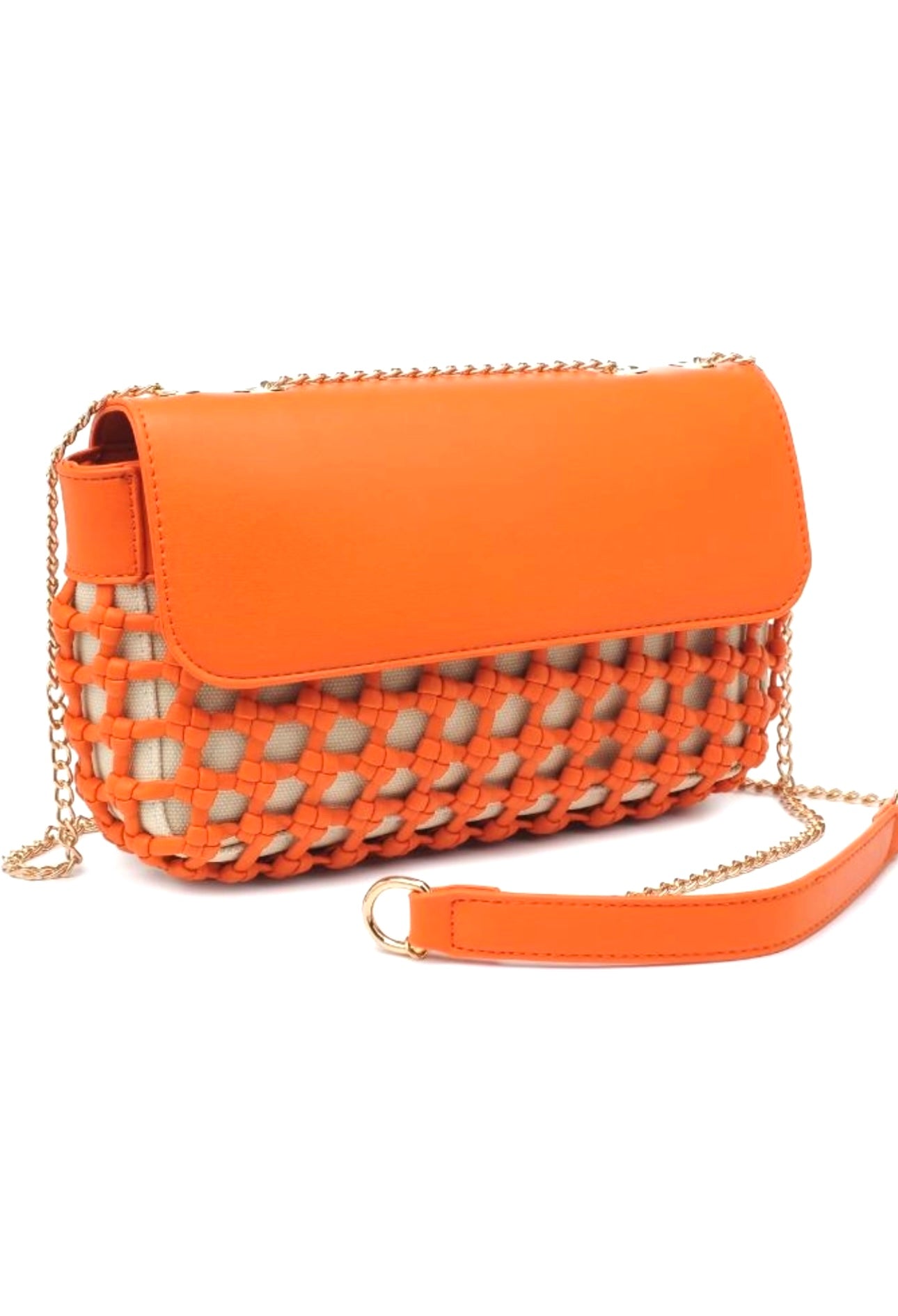 Crossbody Bag.      Erin Braided Crossbody