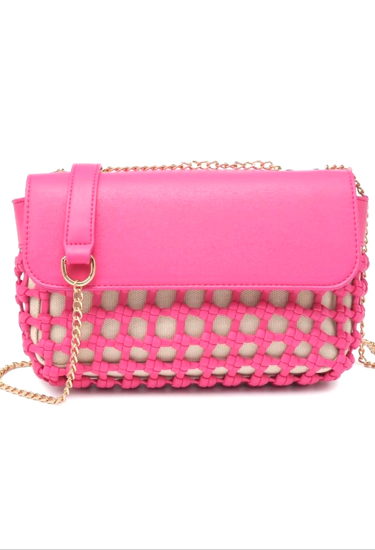 Crossbody Bag.      Erin Braided Crossbody