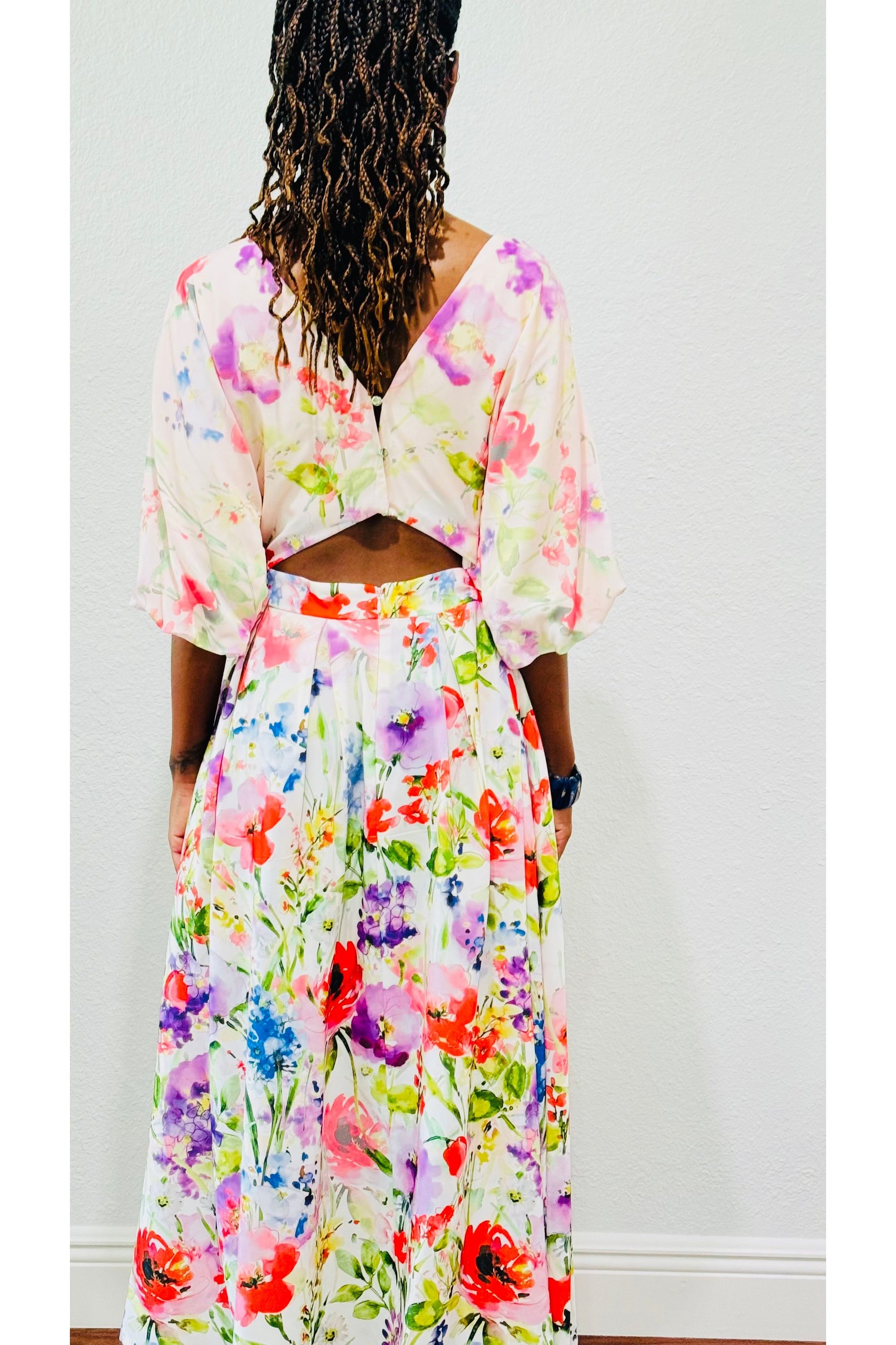 Drapey Twill Dress By Sienna - D-S Fashion Sophisticated Boutique
