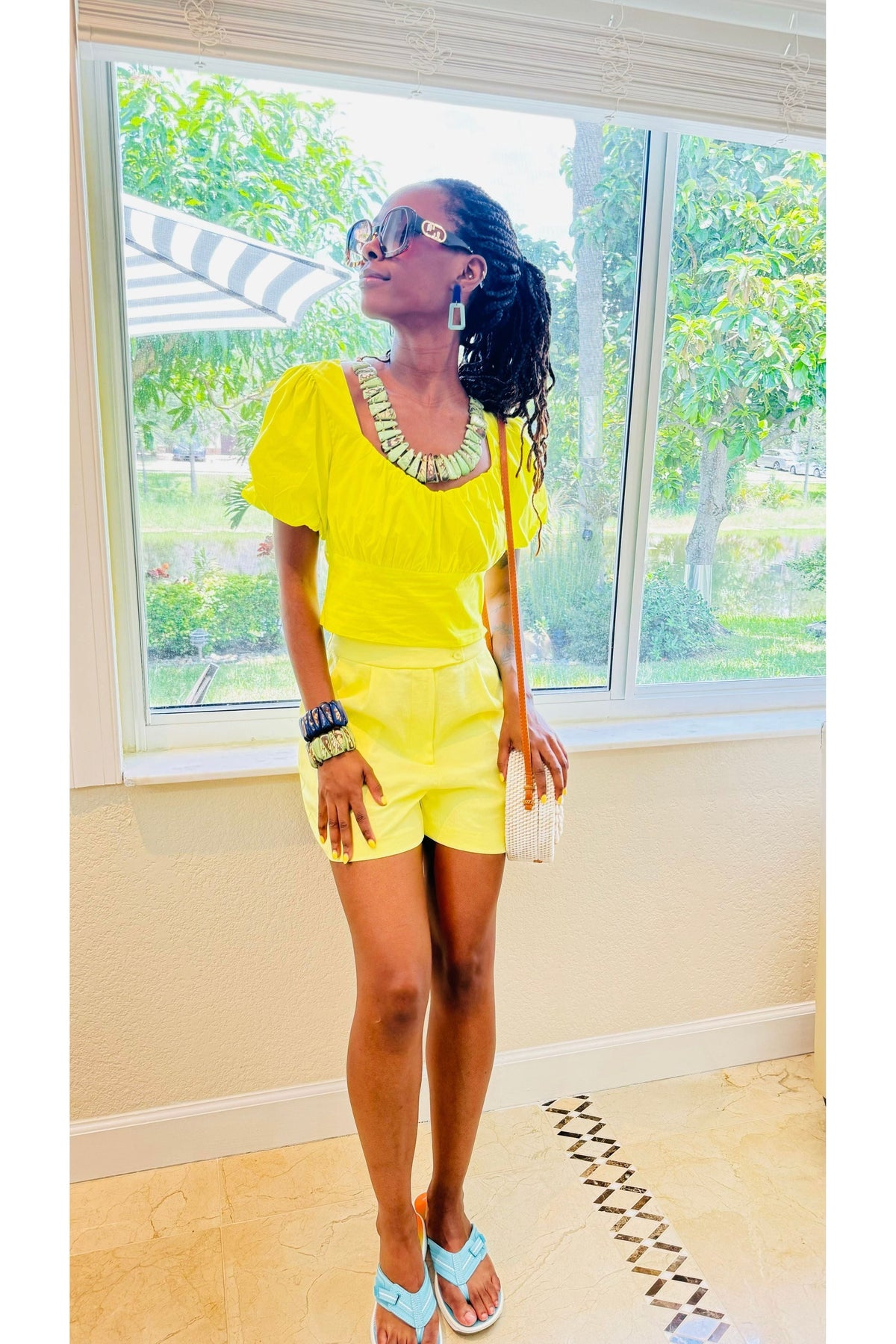 Recycled Tailored Shorts - D-S Fashion Sophisticated Boutique