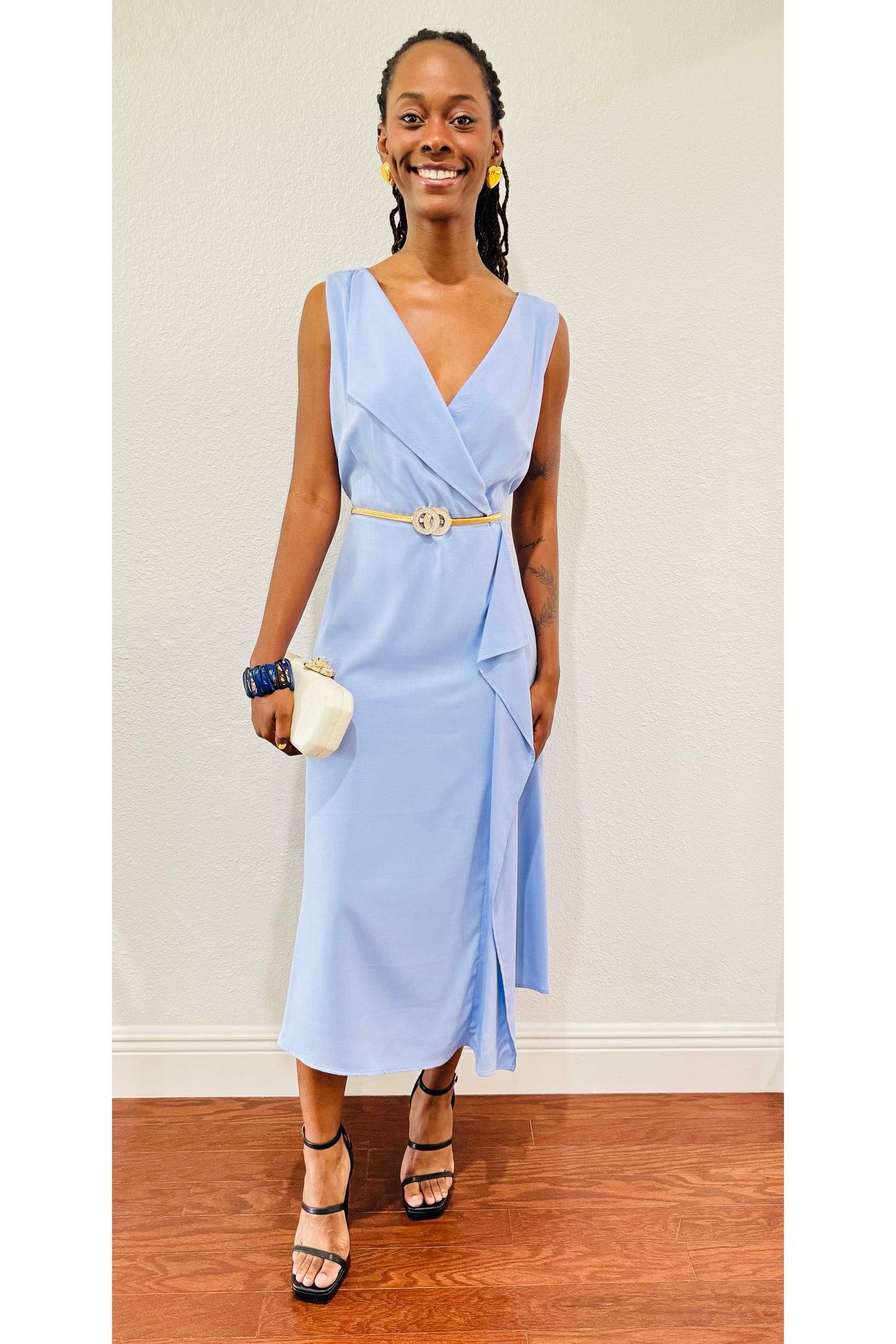 Women midi A-line dress