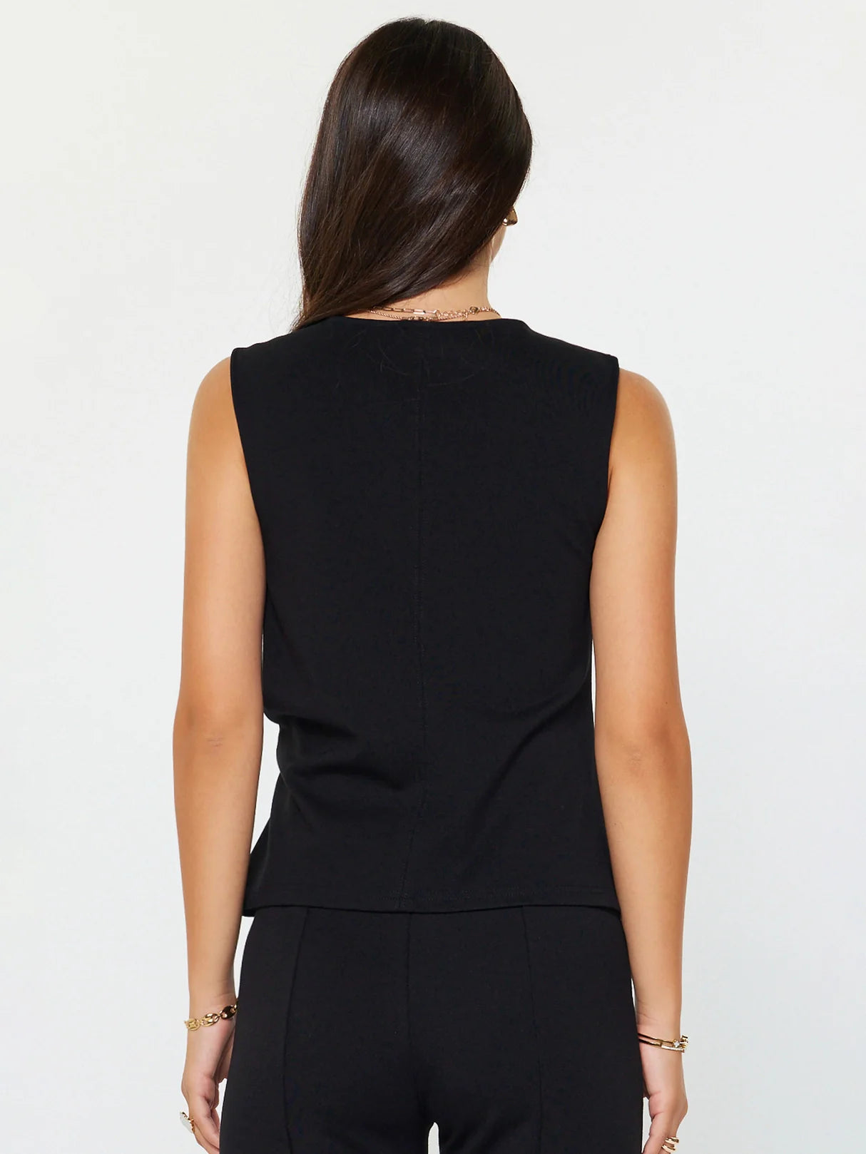 Asymmetric Twist Ponte Top