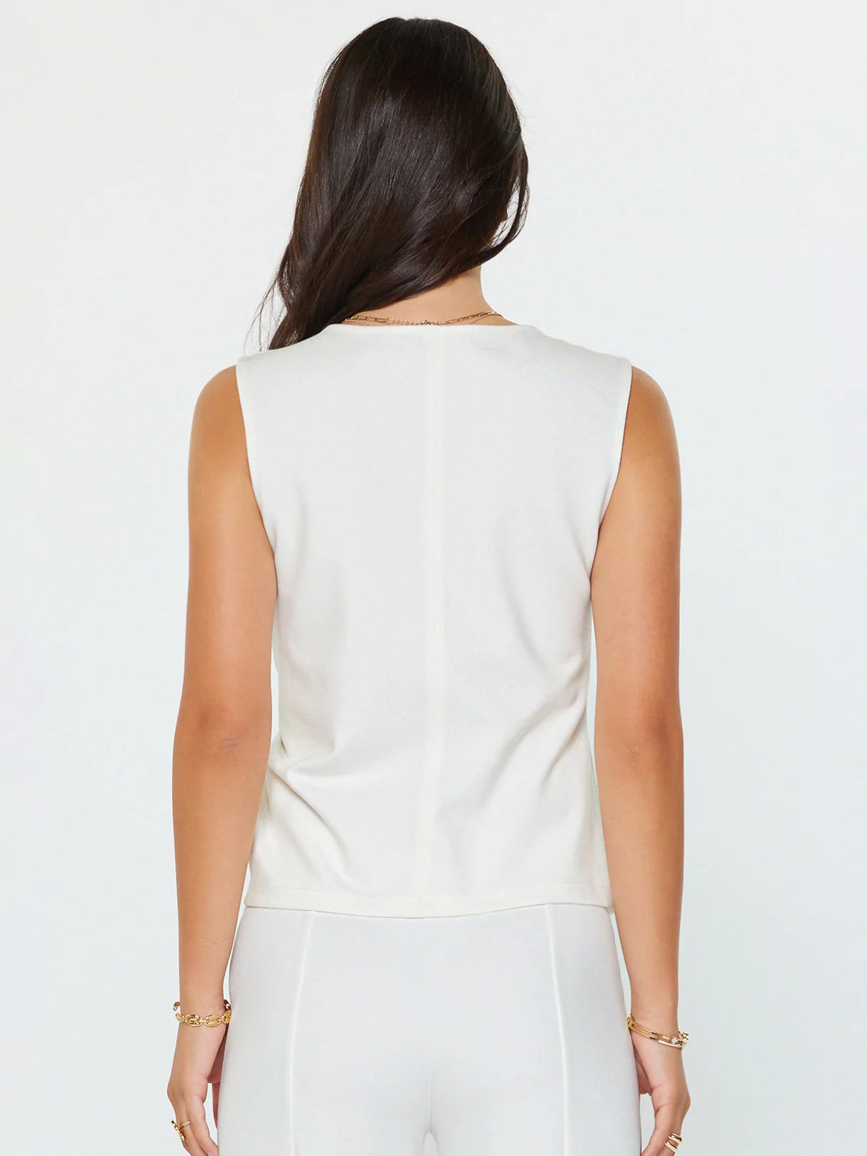 Asymmetric Twist Ponte Top