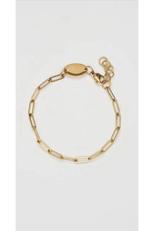 The Paper Clip Bracelet - Fashion Sophisticated Boutique