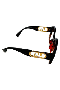 Oversized Chunky Square Fashion Sunglasses - D-S Fashion Sophisticated Boutique