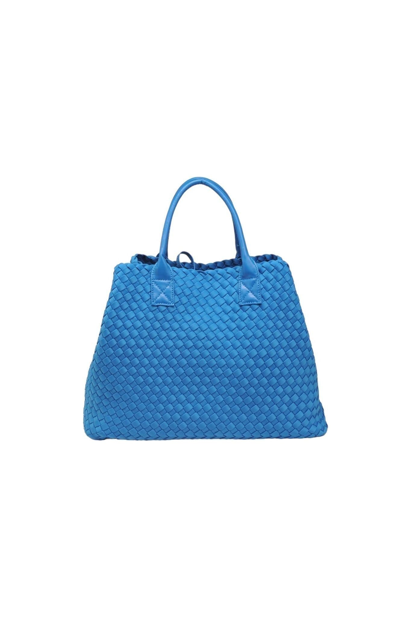 Ithaca Woven Neoprene Tote - D-S Fashion Sophisticated Boutique