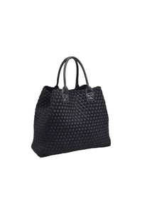 Ithaca Woven Neoprene Tote - D-S Fashion Sophisticated Boutique