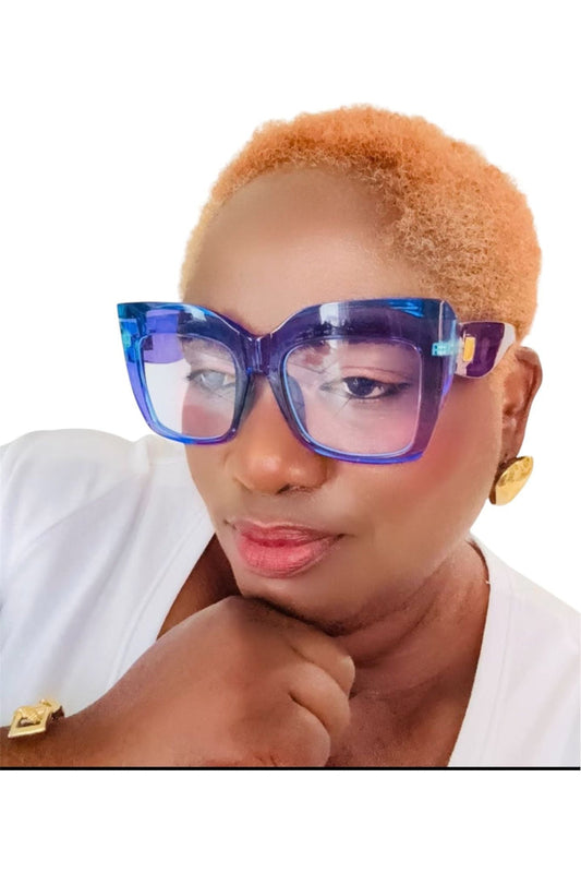 Color Block Eyeglasses - D-S Fashion Sophisticated Boutique