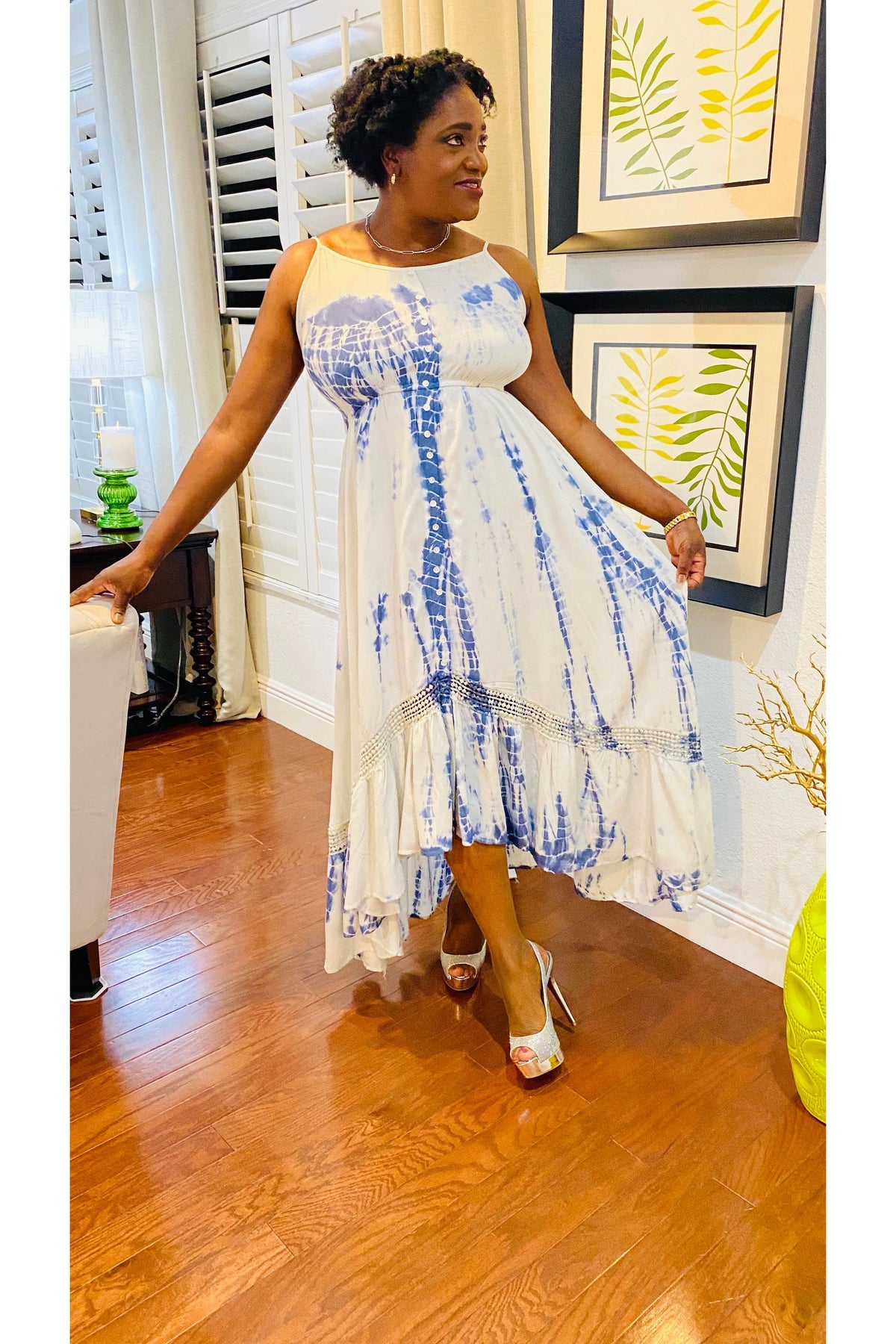 Exotic Blue Maxi Dress - Fashion Sophisticated Boutique