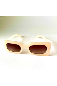 Women Bold Rectangular Shape Sunglasses - Fashion Sophisticated Boutique