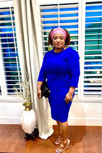Janett Side Twisted Dress - Fashion Sophisticated Boutique