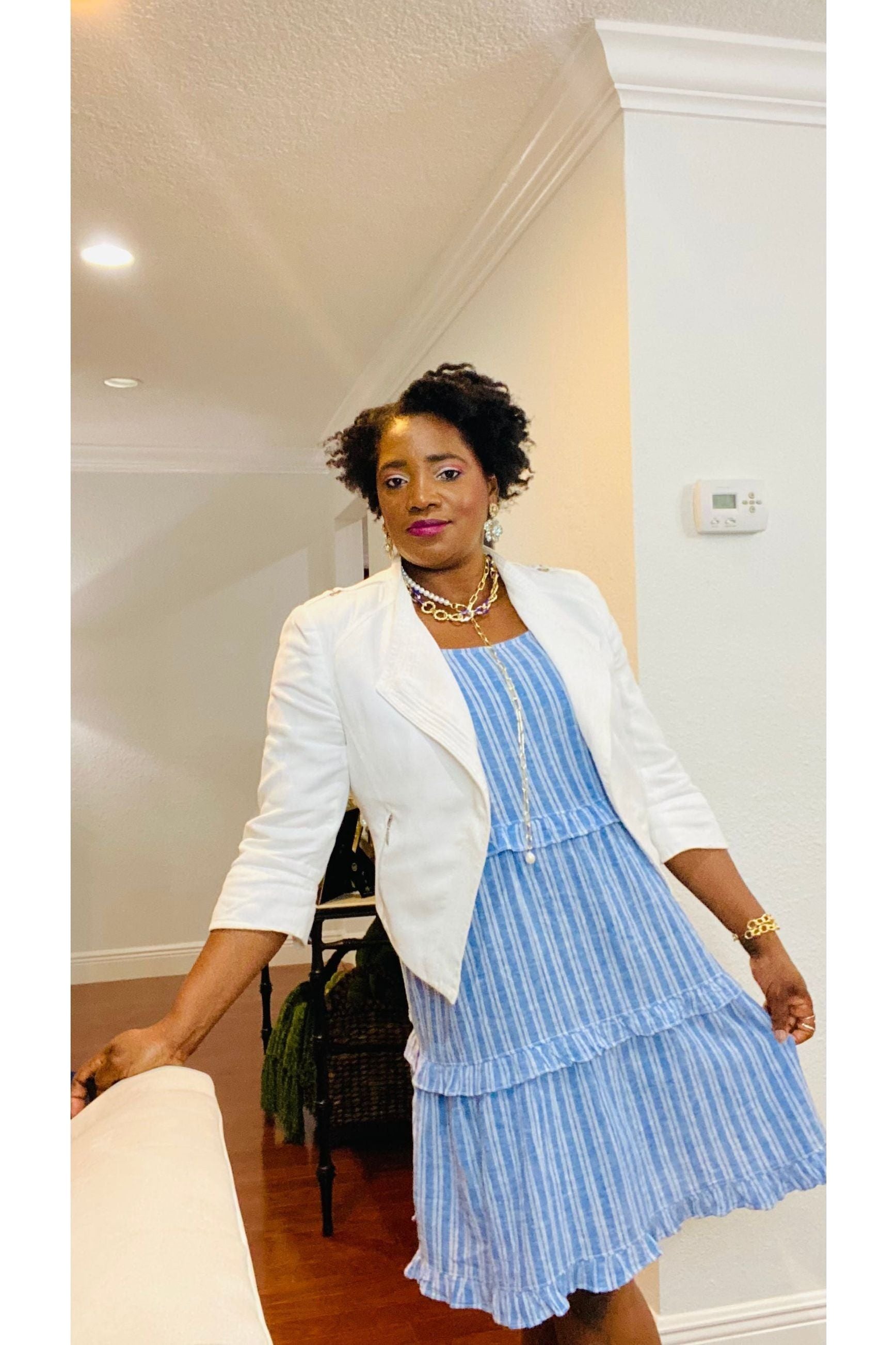 Lilian Linen Dress - Fashion Sophisticated Boutique