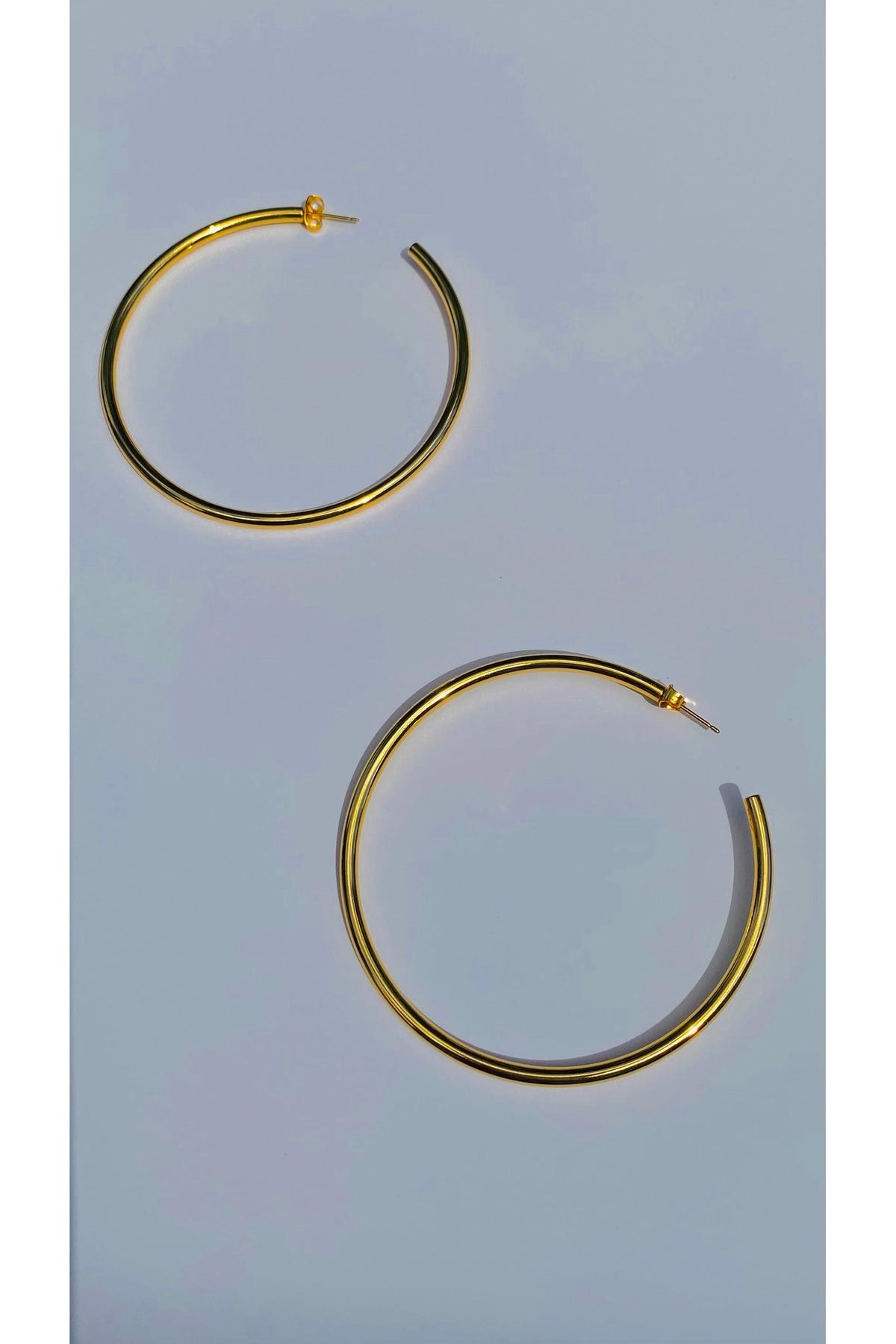 14K Gold Dipped Hoop Earrings - Fashion Sophisticated Boutique