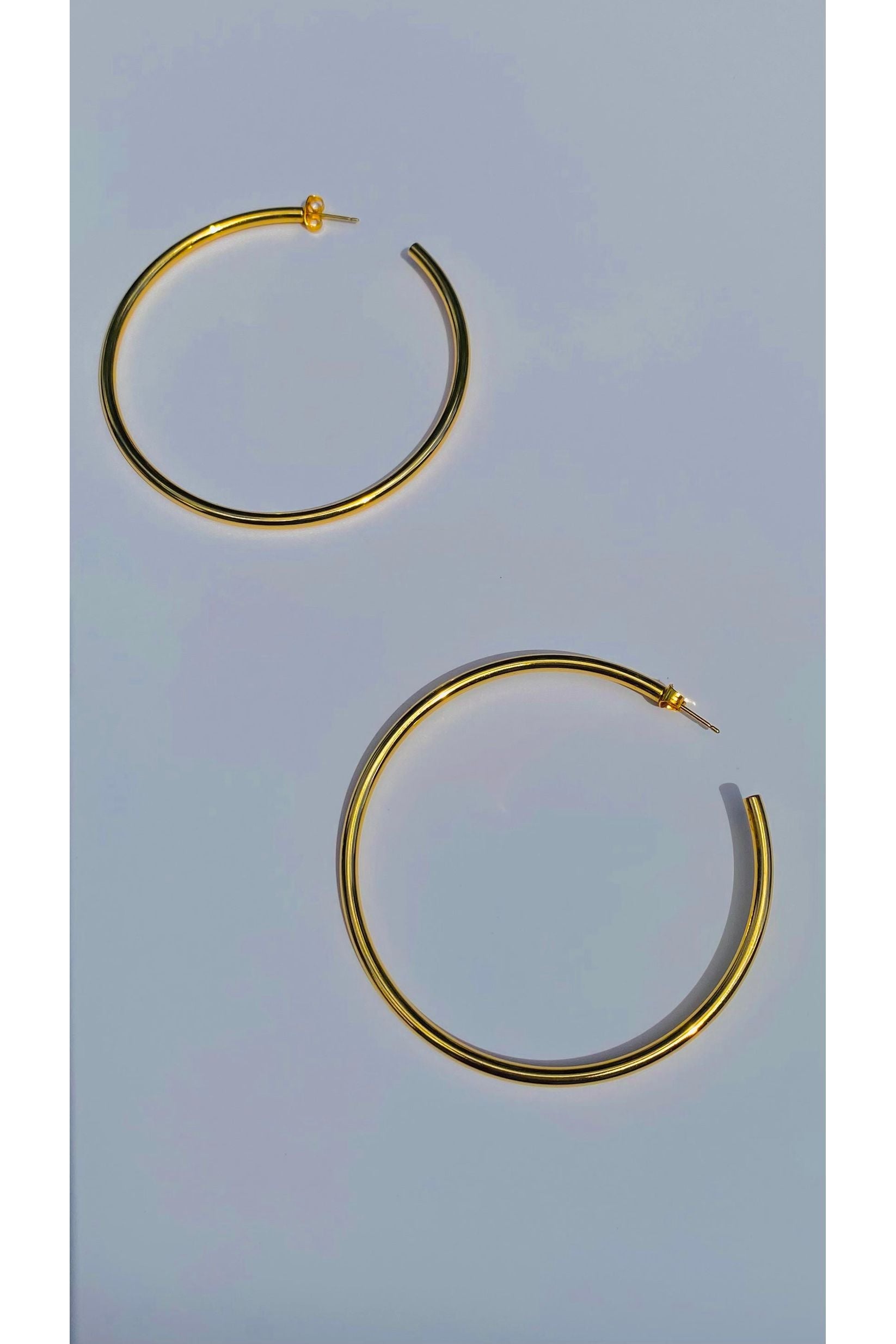 14K Gold Dipped Hoop Earrings - Fashion Sophisticated Boutique