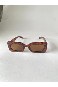 Women Bold Rectangular Shape Sunglasses - Fashion Sophisticated Boutique