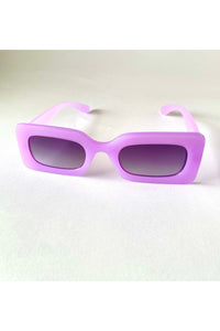 Women Bold Rectangular Shape Sunglasses - Fashion Sophisticated Boutique