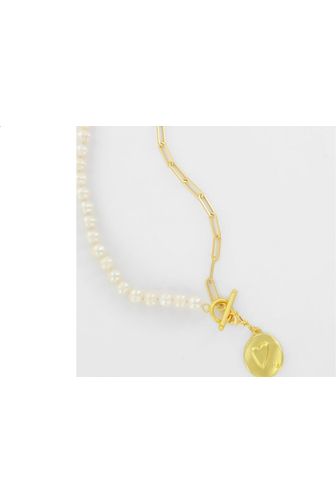 Genuine Pearl Chain Link Necklace - Fashion Sophisticated Boutique