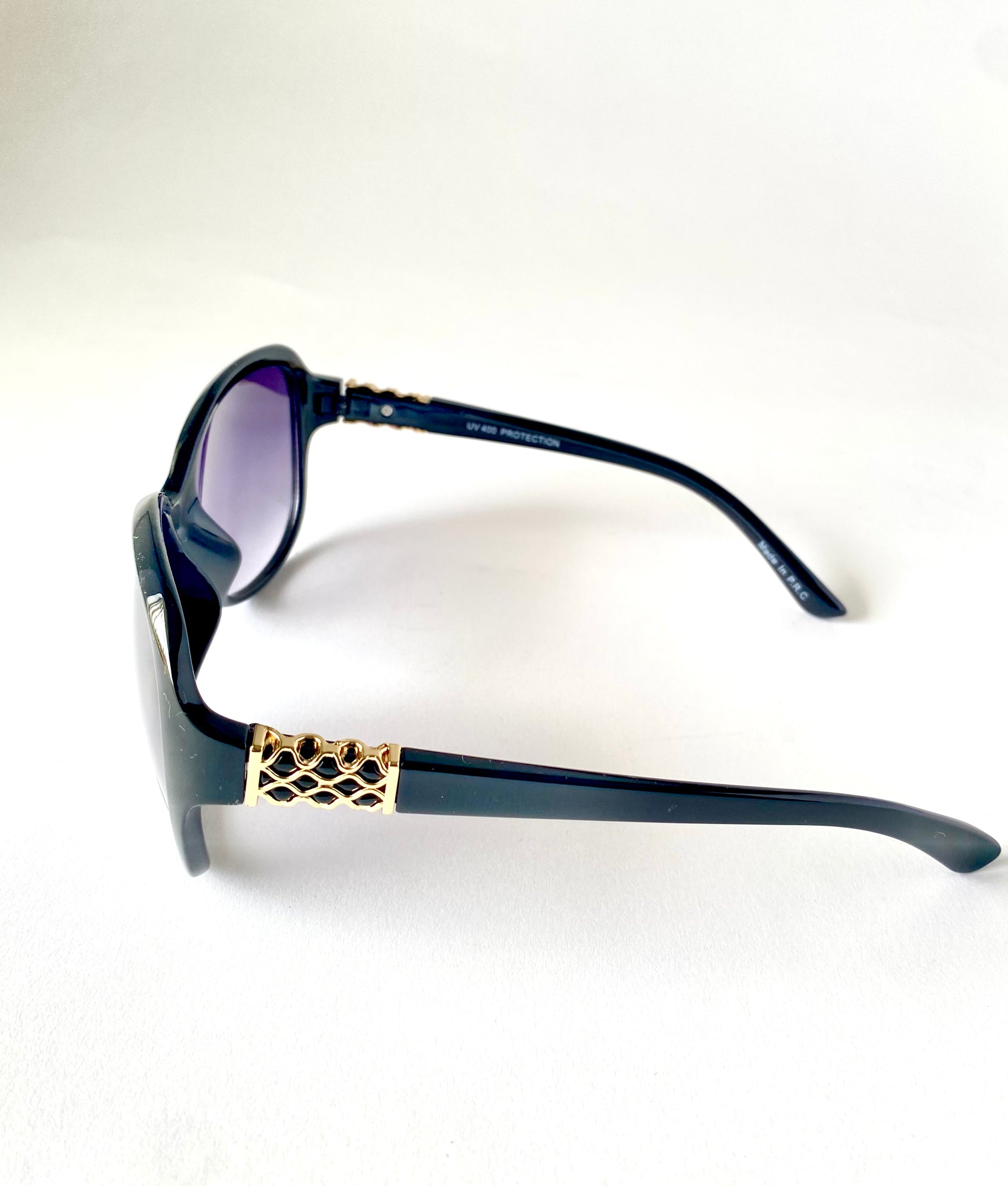 Decorated Round  Sunglasses - Fashion Sophisticated Boutique
