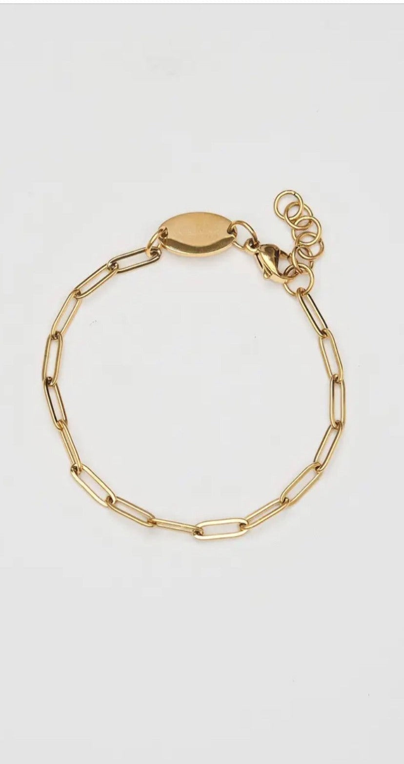 The Paper Clip Bracelet - Fashion Sophisticated Boutique